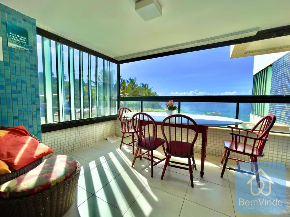 Apartamento completo e pé na areia no Rio Vermelho Salvador Exterior foto