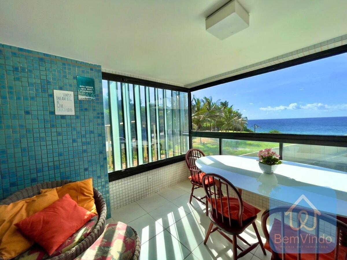 Apartamento completo e pé na areia no Rio Vermelho Salvador Exterior foto