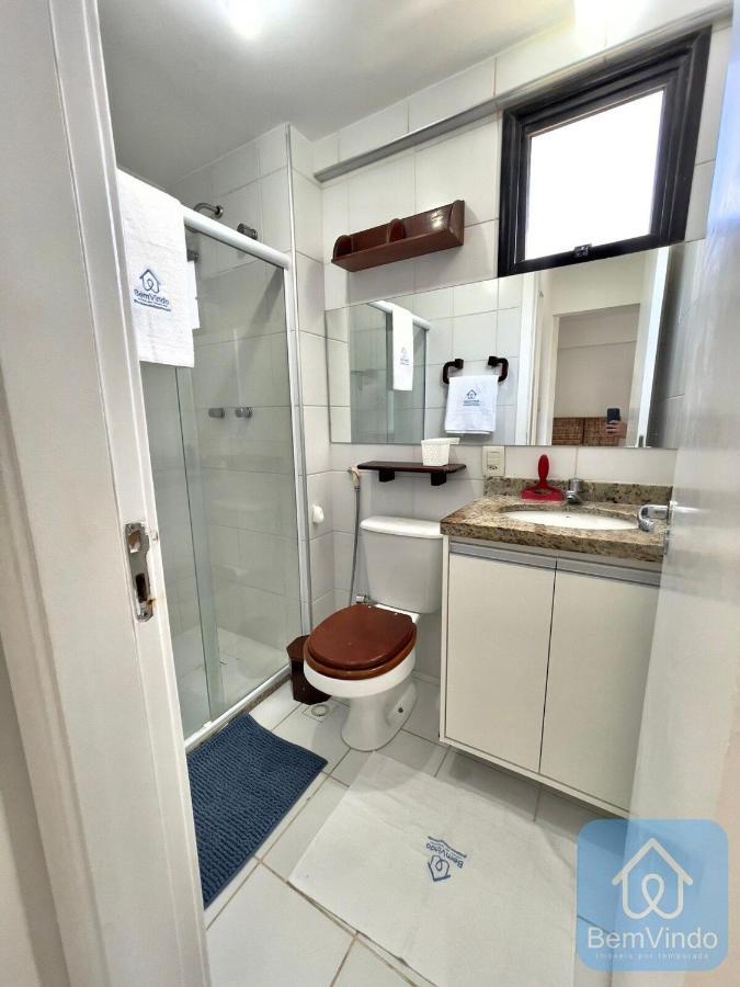 Apartamento completo e pé na areia no Rio Vermelho Salvador Exterior foto